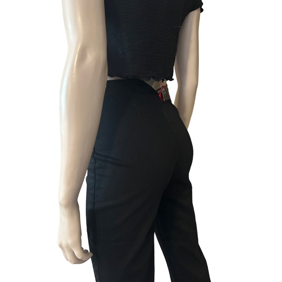 Jeanne Beker Bekky Jegging Skinny Jeans Pants Black with FREE Crop Top Add On - Picture 8 of 16